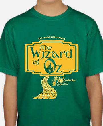Wizard of oz t shirts on sale